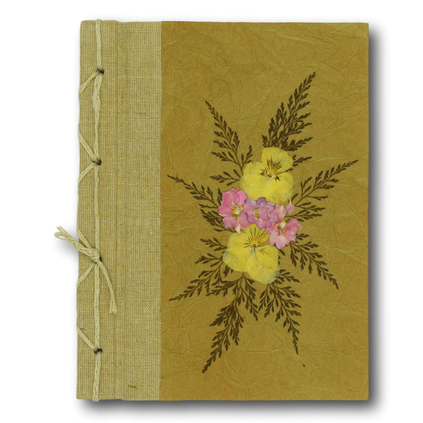 Pressed Flower Journal Khaki