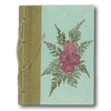 Pressed Flower Journal Turquoise
