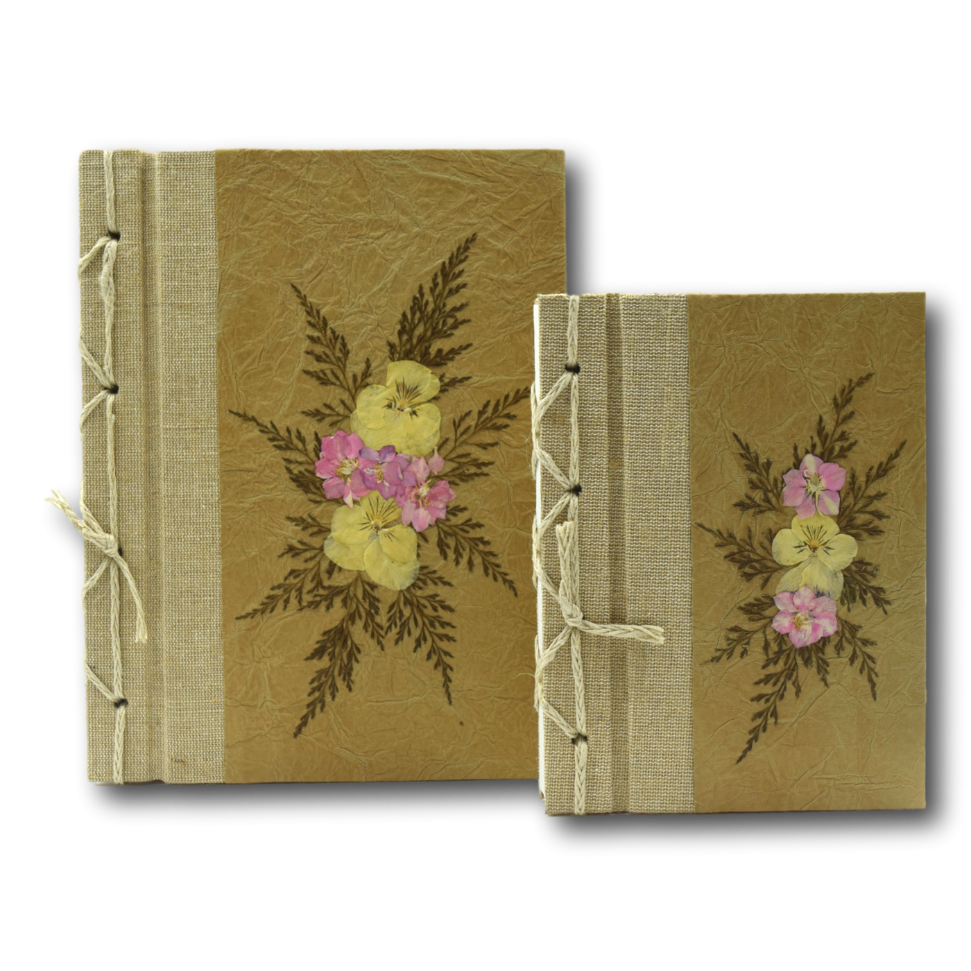 Pressed Flower Journal Khaki