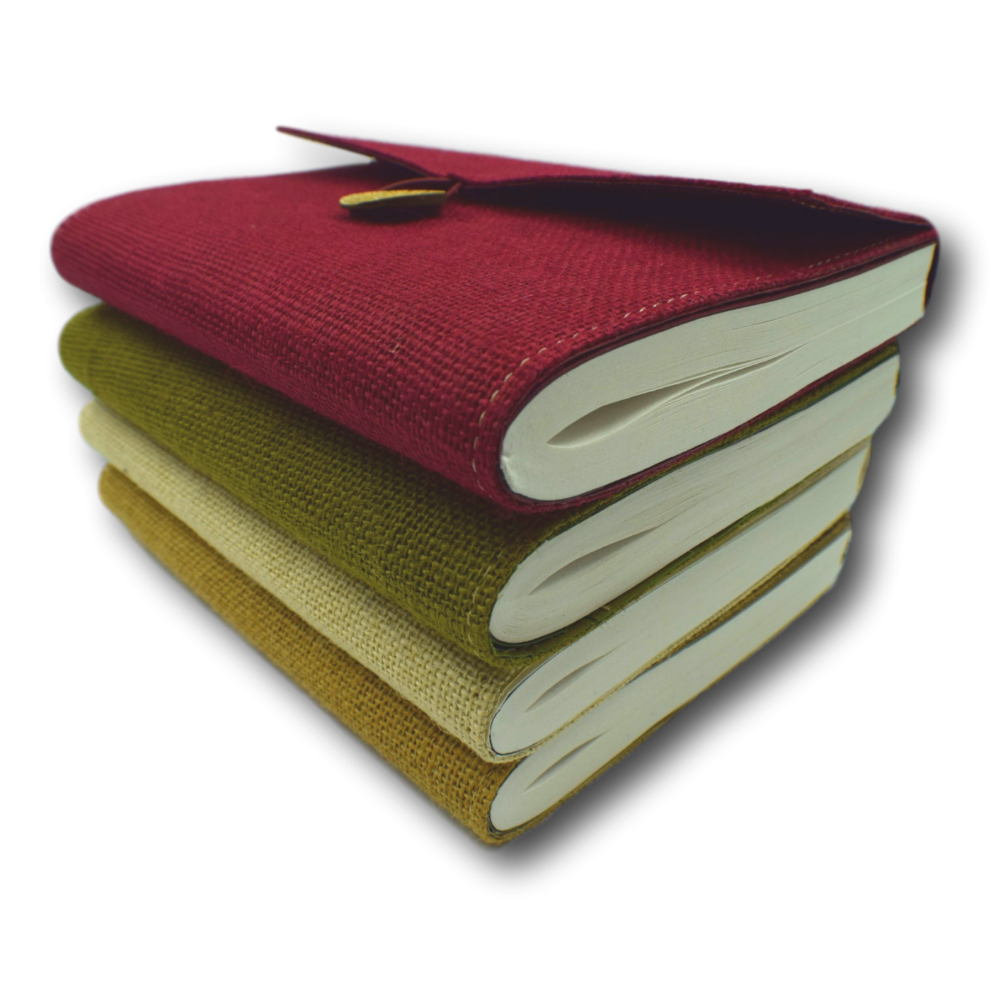 Burlap Jute Journal Brown