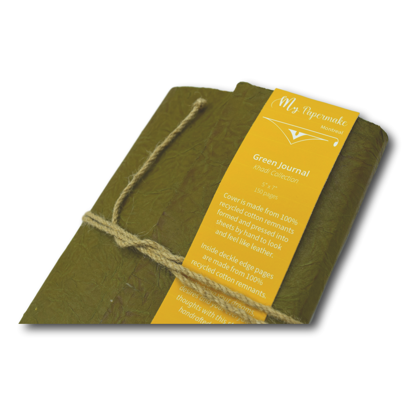 Khadi Journal Green