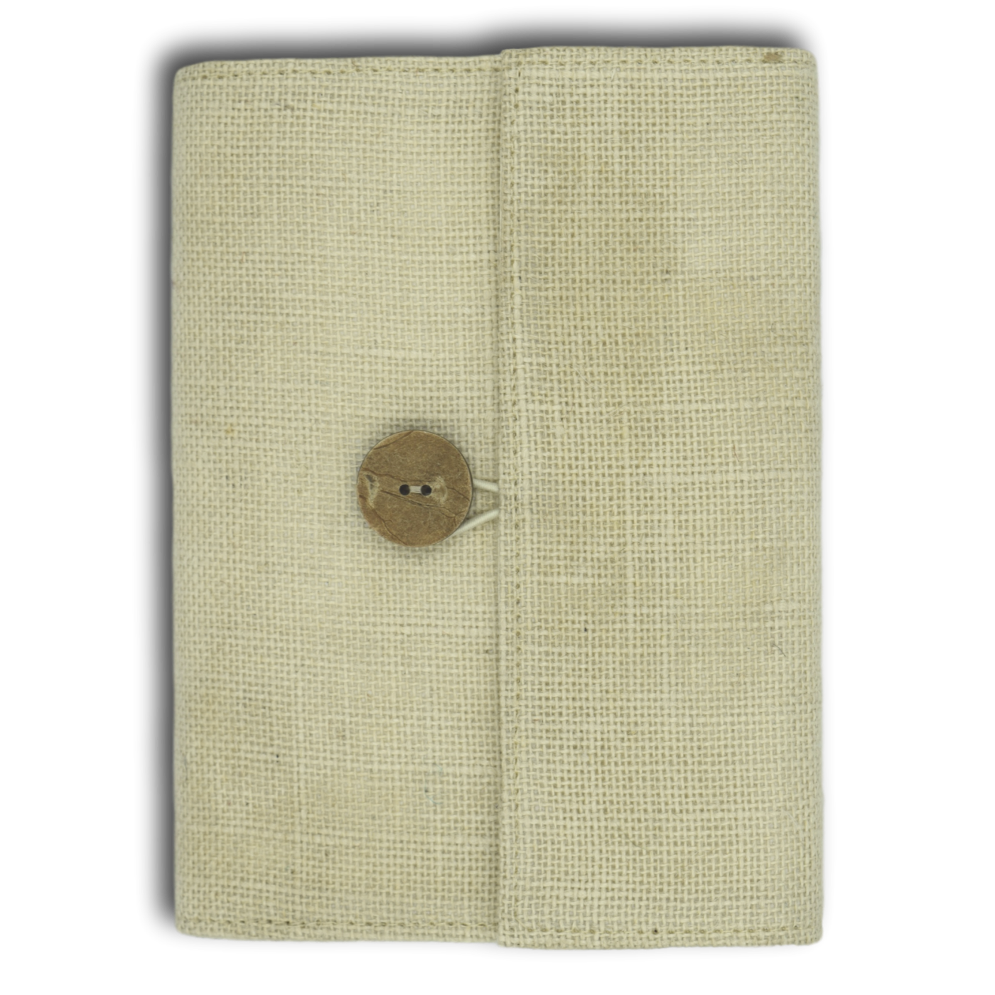 Burlap Jute Journal Beige