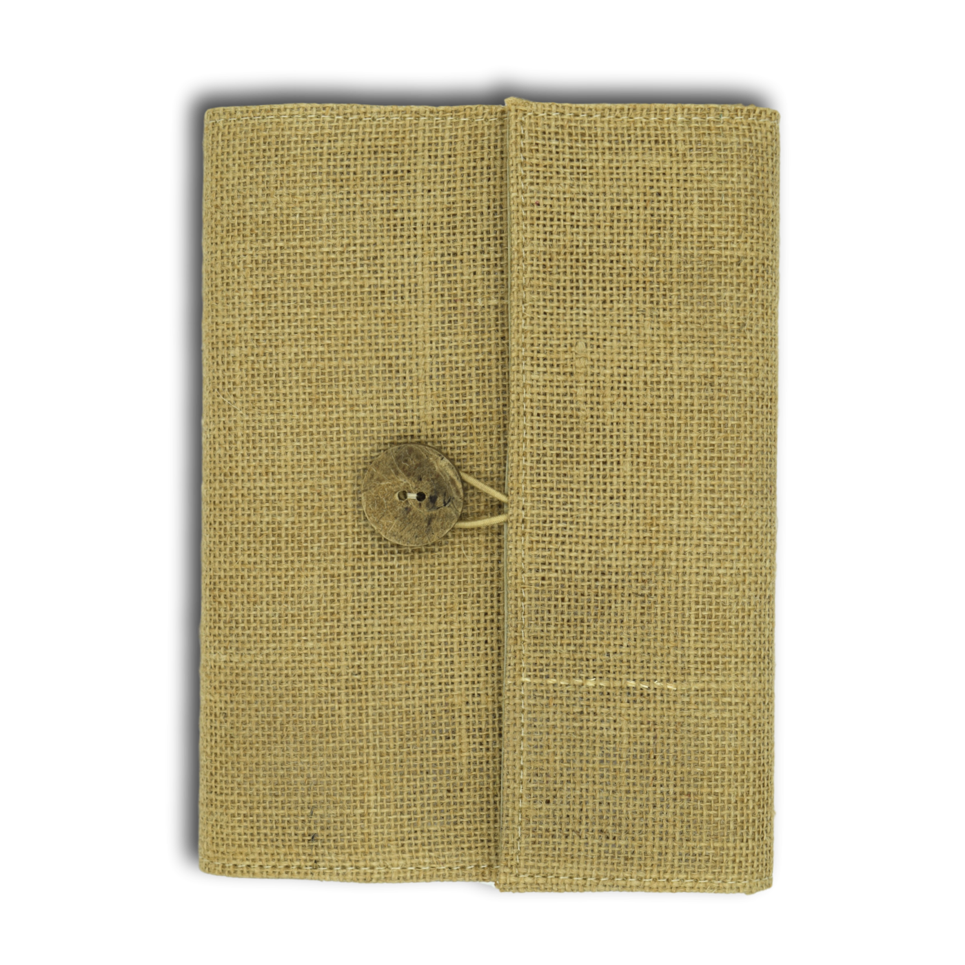 Burlap Jute Journal Brown